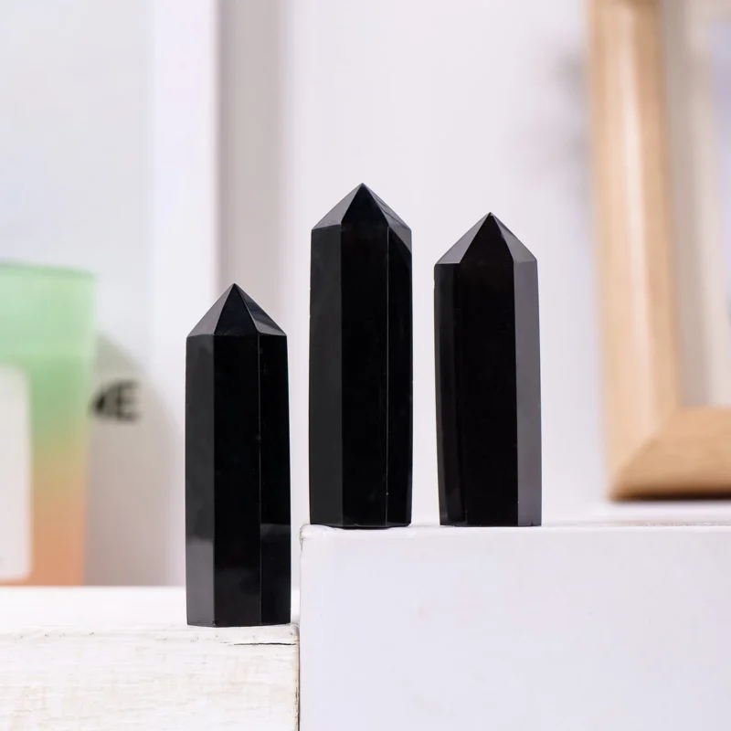 Black Tourmaline Point