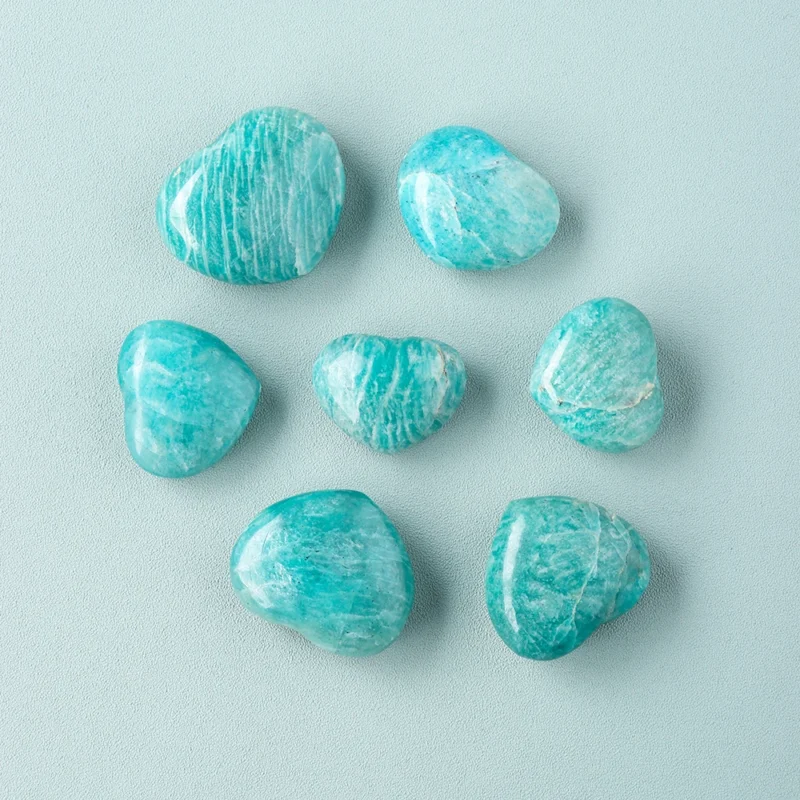 Amazonite Heart