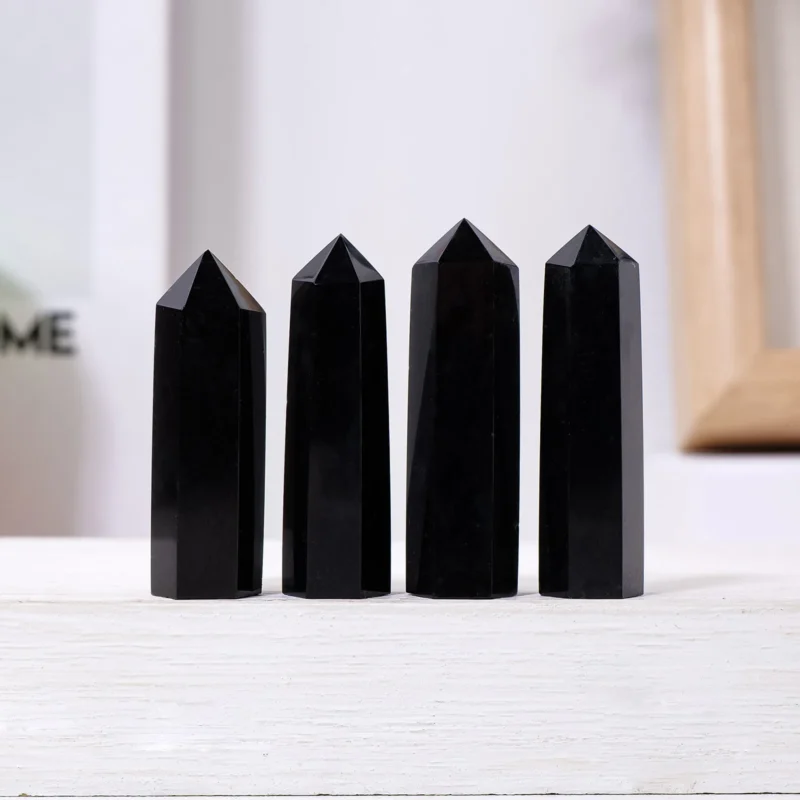 Black Tourmaline Point