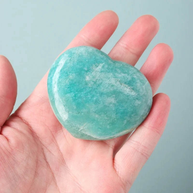 Amazonite Heart